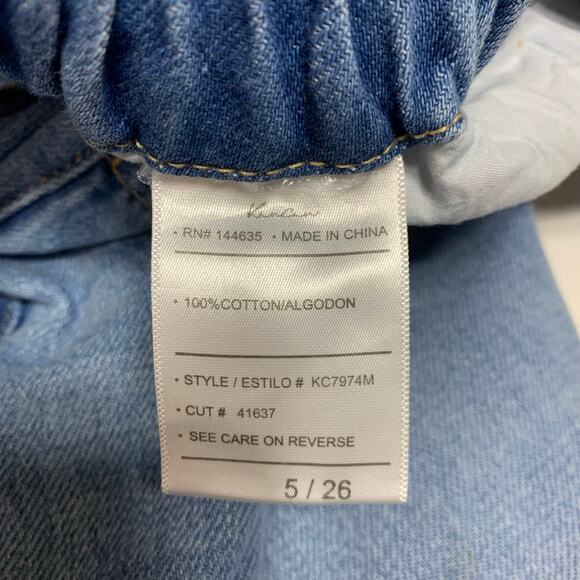 KANCAN Jeans 26 Brayan Ultra High Rise Wide Leg Elastic Waist W/Drawstring NWT - Picture 11 of 15